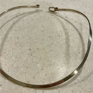 Premier Designs Sleek Silver Choker Necklace